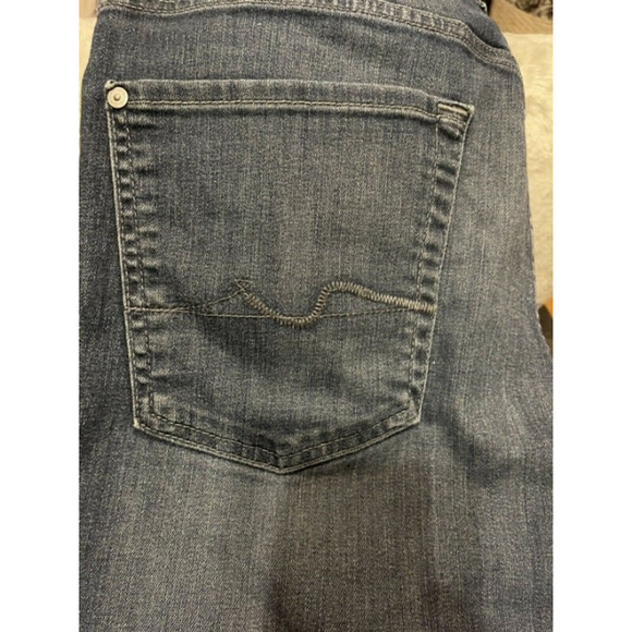 Seven 7 For All Mankind Austyn Dark Wash Denim Jeans Distressed Men’s Sz 31 - Picture 4 of 6